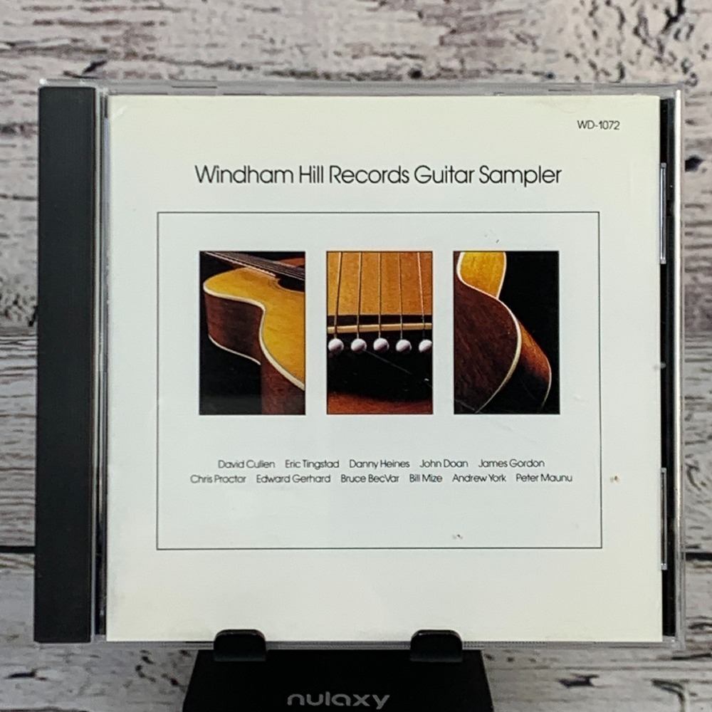 Windham Hill‎ Records - Guitar Sampler [1988 CD] Compilation Instrumental Music